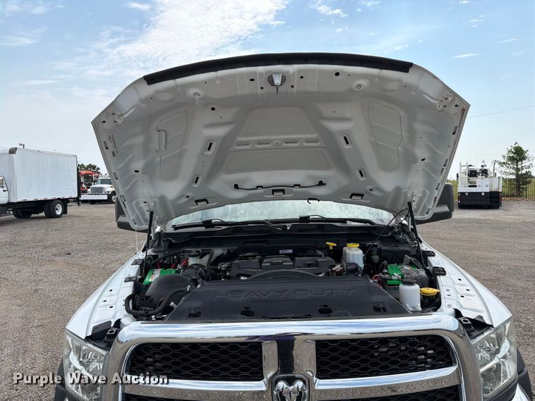 image for item FB5008 2018 RAM 5500 flatbed truck