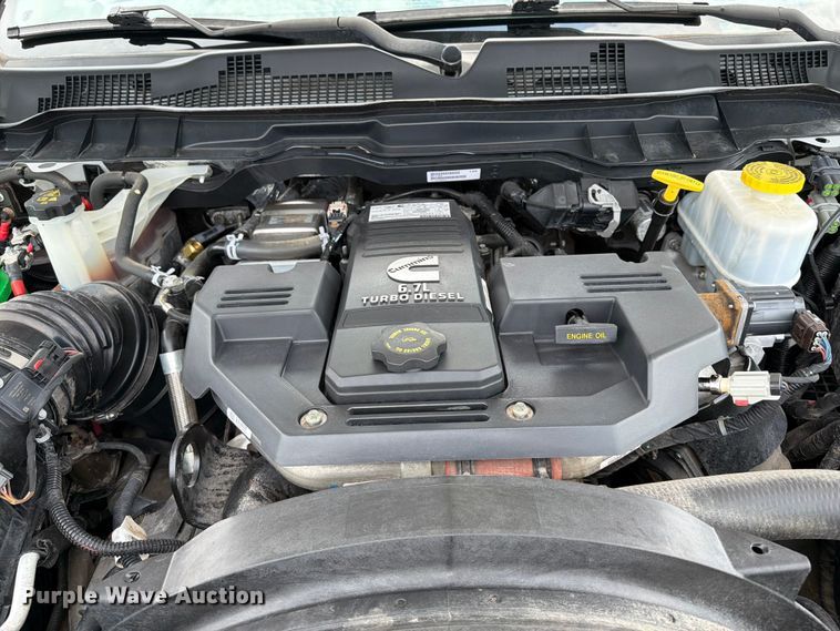 image for item FB5008 2018 RAM 5500 flatbed truck