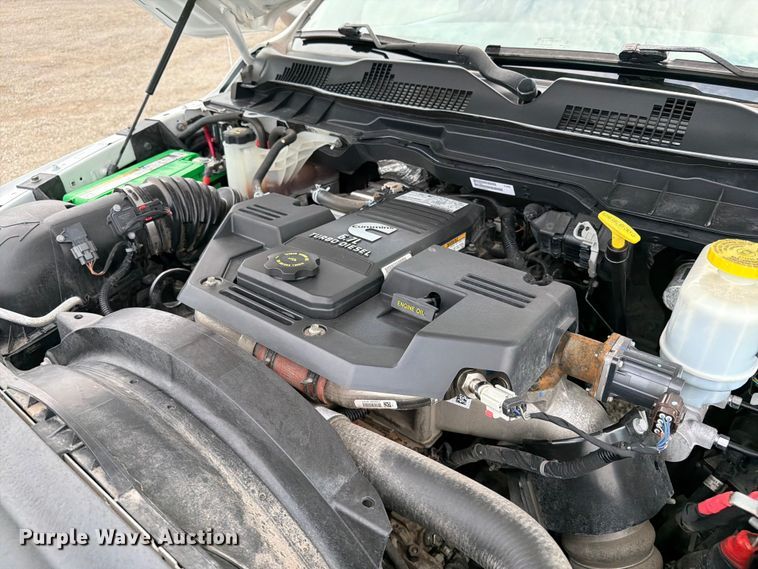 image for item FB5008 2018 RAM 5500 flatbed truck