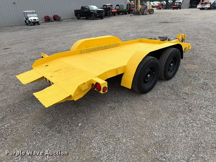image for item FB5025 1999 Butler LT-712 tilt deck utility trailer