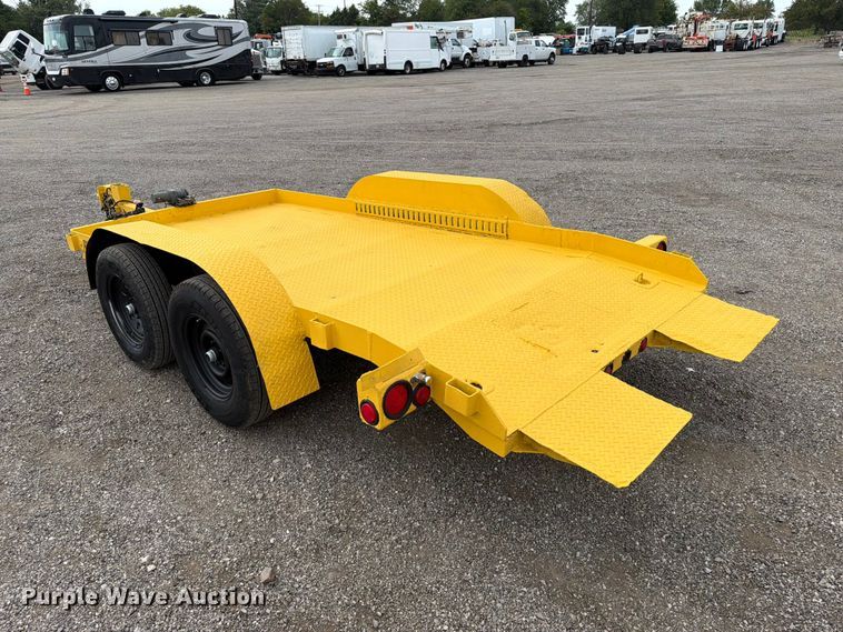 image for item FB5025 1999 Butler LT-712 tilt deck utility trailer