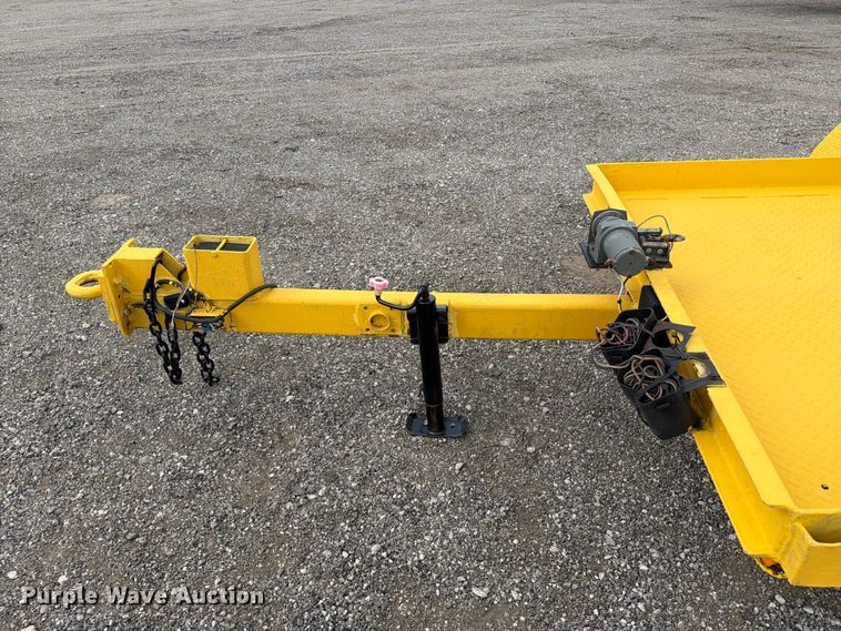 image for item FB5025 1999 Butler LT-712 tilt deck utility trailer