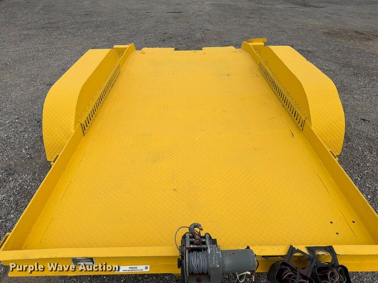 image for item FB5025 1999 Butler LT-712 tilt deck utility trailer