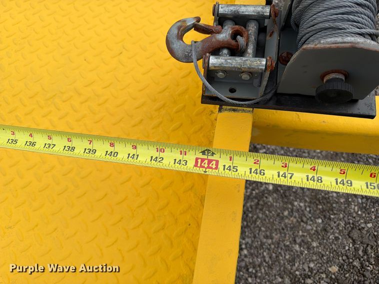 image for item FB5025 1999 Butler LT-712 tilt deck utility trailer