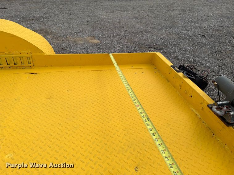 image for item FB5025 1999 Butler LT-712 tilt deck utility trailer