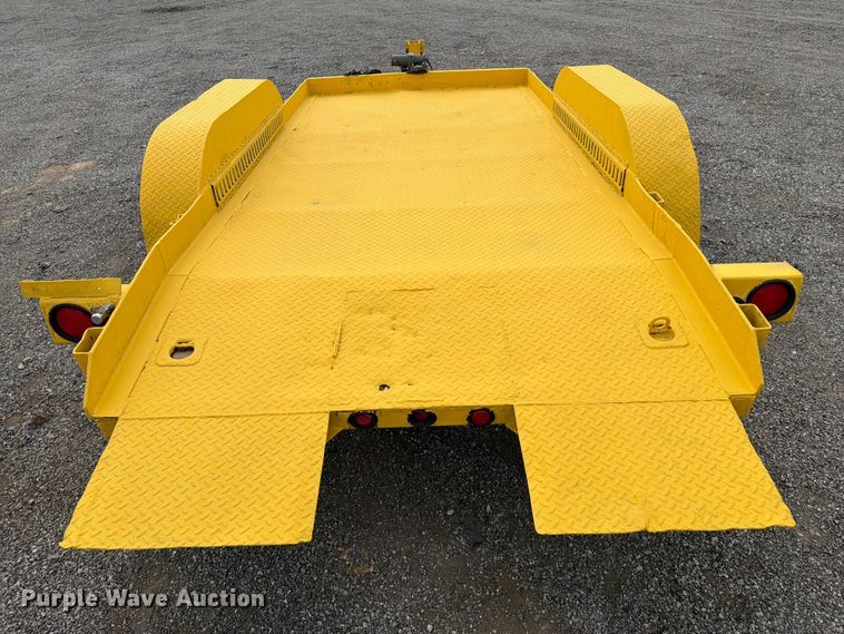 image for item FB5025 1999 Butler LT-712 tilt deck utility trailer