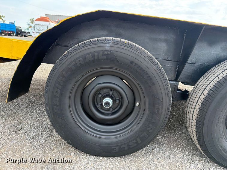 image for item FB5025 1999 Butler LT-712 tilt deck utility trailer
