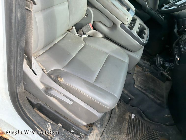 image for item FB5894 2015 GMC Sierra 2500HD Ext. Cab utility bed pickup truck