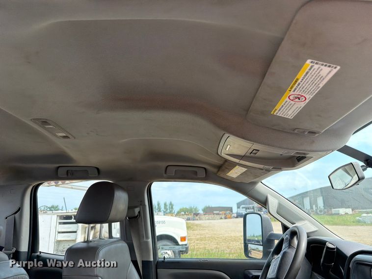 image for item FB5894 2015 GMC Sierra 2500HD Ext. Cab utility bed pickup truck