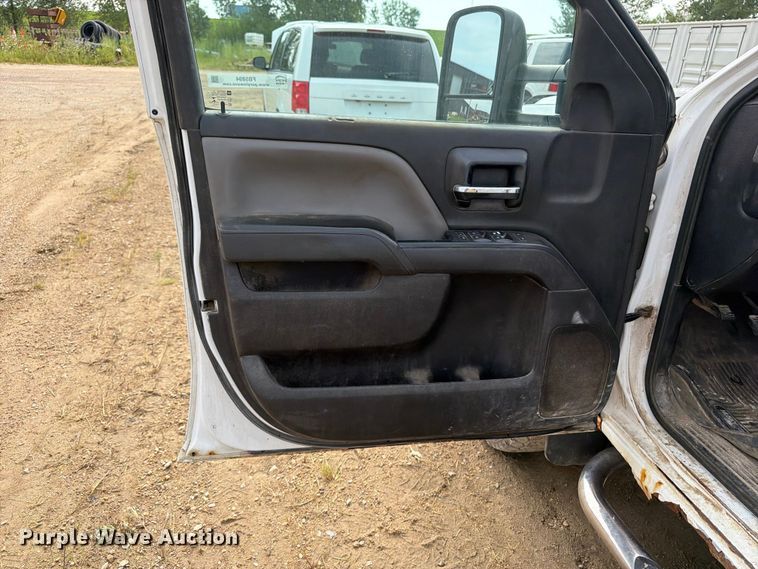 image for item FB5894 2015 GMC Sierra 2500HD Ext. Cab utility bed pickup truck