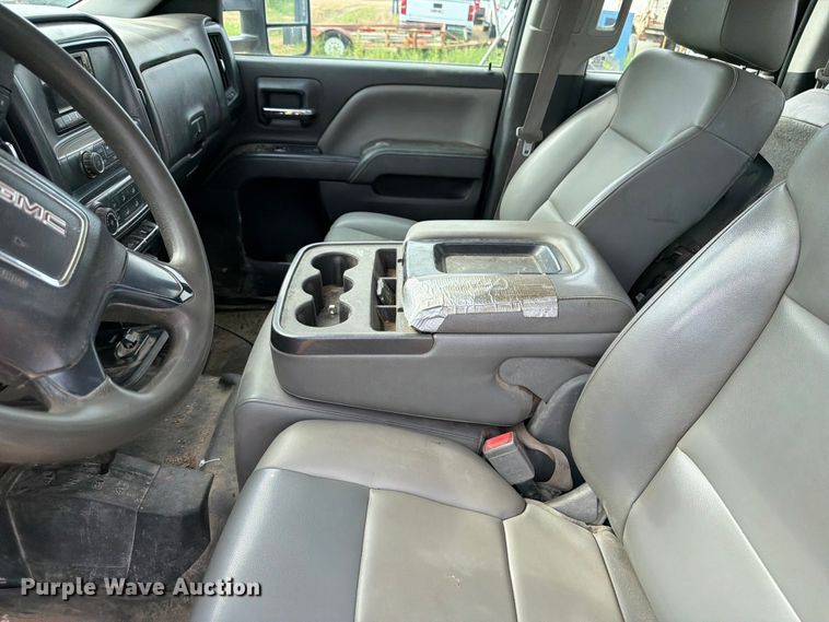 image for item FB5894 2015 GMC Sierra 2500HD Ext. Cab utility bed pickup truck