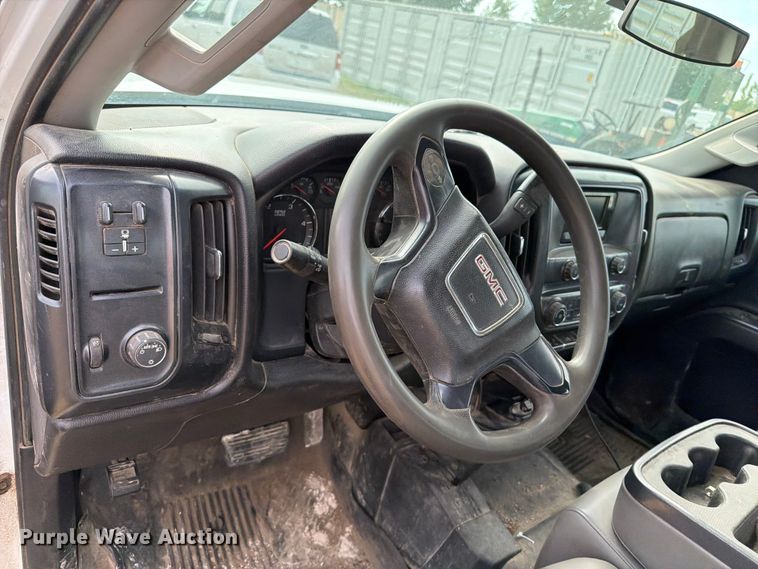 image for item FB5894 2015 GMC Sierra 2500HD Ext. Cab utility bed pickup truck