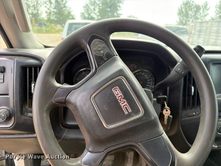 image for item FB5894 2015 GMC Sierra 2500HD Ext. Cab utility bed pickup truck