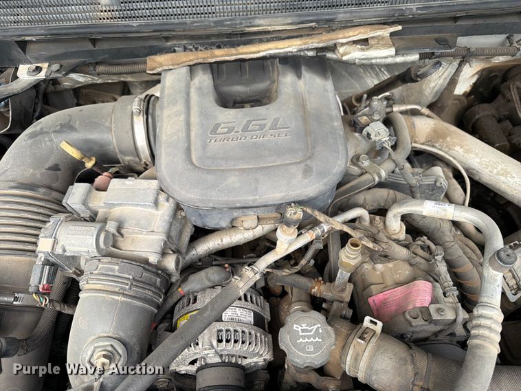 image for item FB5894 2015 GMC Sierra 2500HD Ext. Cab utility bed pickup truck