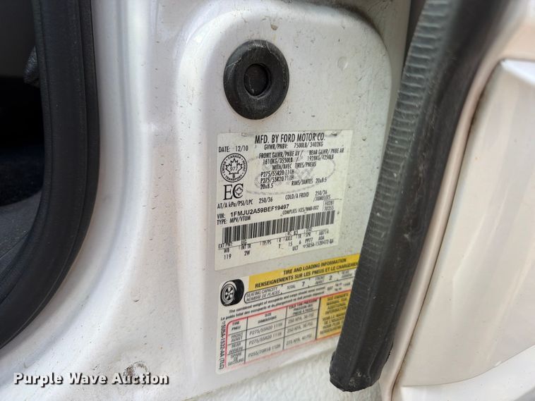 image for item FB5895 2011 Ford Expedition SUV