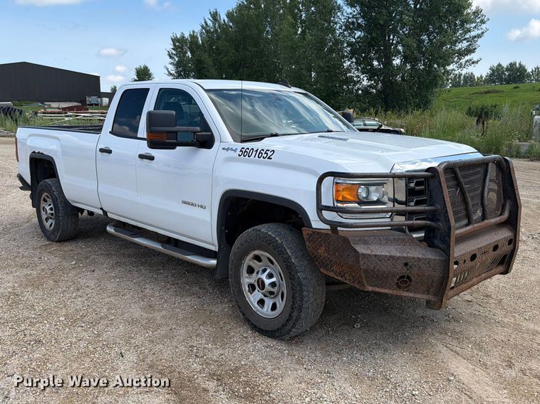 image for item FB5902 2016 GMC Sierra 3500HD Ext. Cab pickup truck