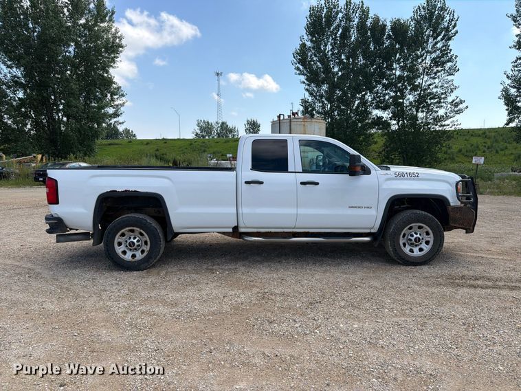 image for item FB5902 2016 GMC Sierra 3500HD Ext. Cab pickup truck