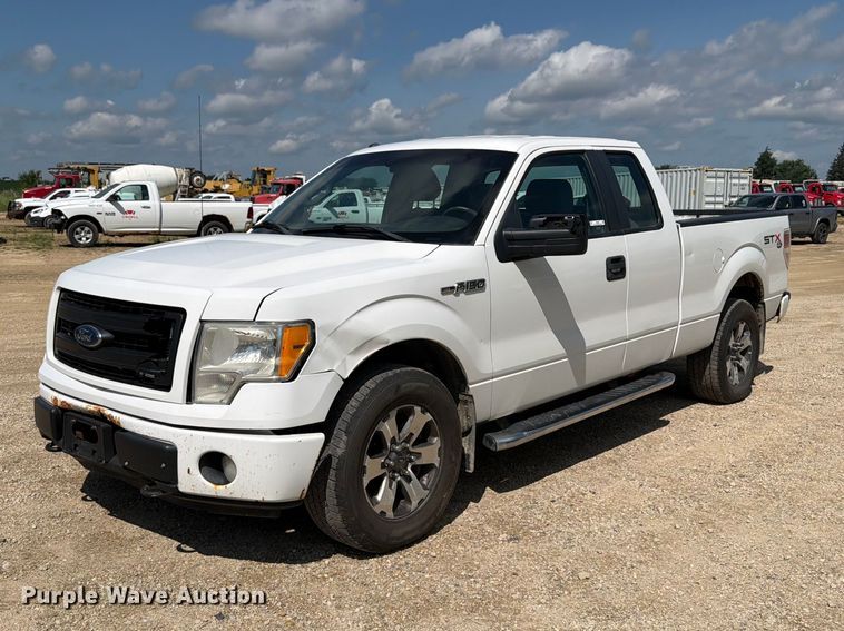 image for item FB5904 2013 Ford F150 Ext. Cab pickup truck