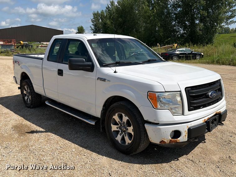 image for item FB5904 2013 Ford F150 Ext. Cab pickup truck