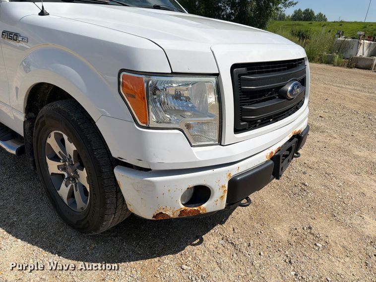 image for item FB5904 2013 Ford F150 Ext. Cab pickup truck