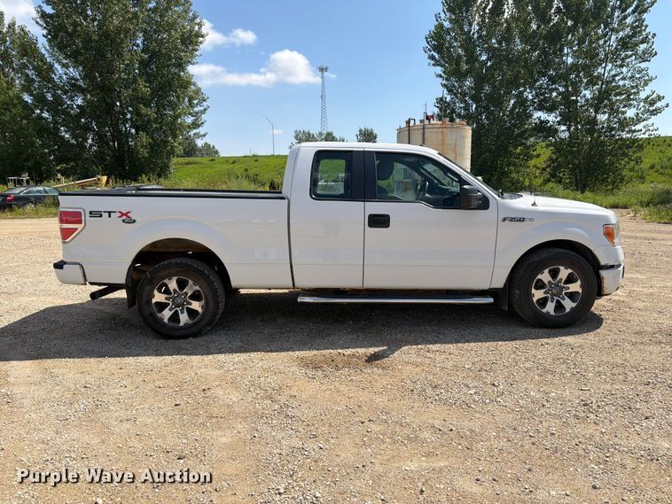 image for item FB5904 2013 Ford F150 Ext. Cab pickup truck