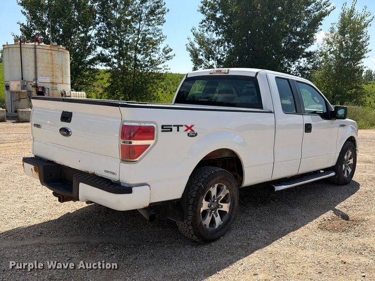 image for item FB5904 2013 Ford F150 Ext. Cab pickup truck