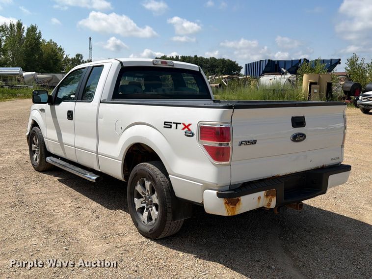 image for item FB5904 2013 Ford F150 Ext. Cab pickup truck