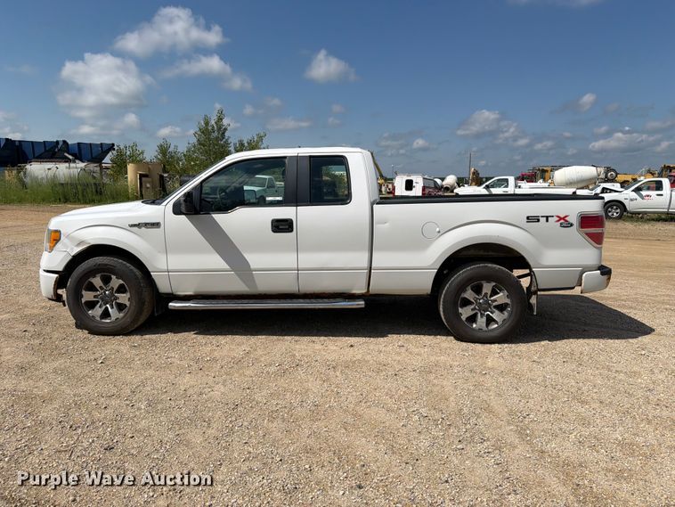 image for item FB5904 2013 Ford F150 Ext. Cab pickup truck