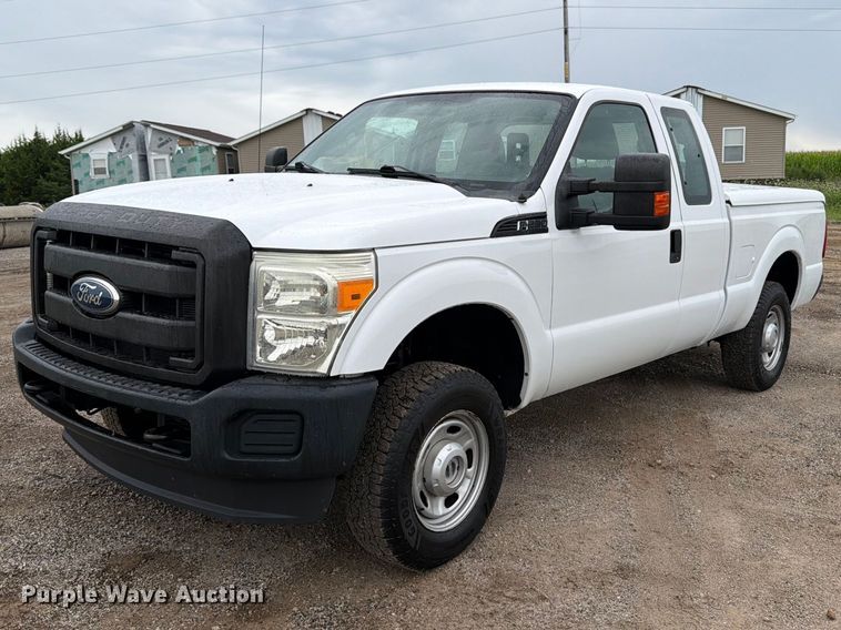 2011 Ford F250 Super Duty Ext. Cab pickup truck