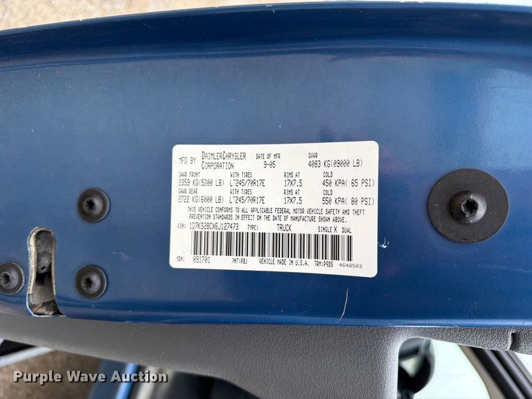 image for item FB5934 2006 Dodge Ram 2500 Ext. Cab pickup truck