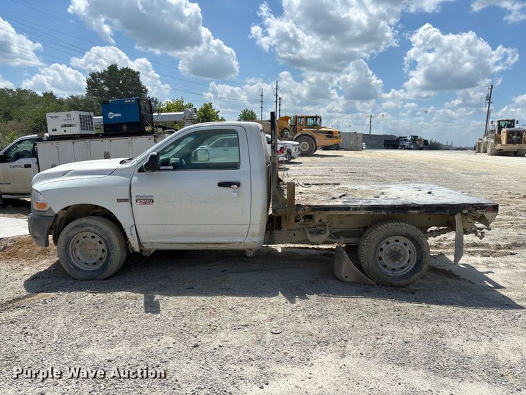 image for item FC1831 2010 Dodge Ram 2500 flatbed pickup truck