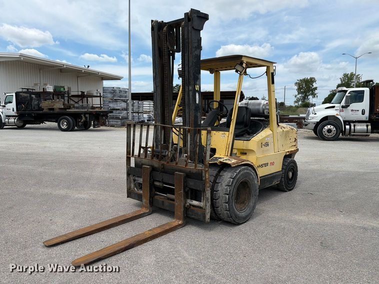 2001 Hyster H110XM forklift