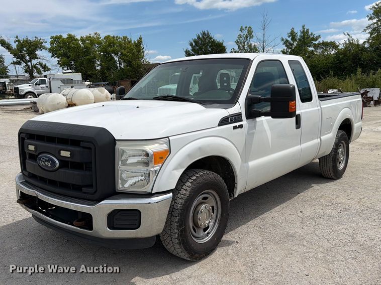 2013 Ford F250 Super Duty Ext. Cab pickup truck