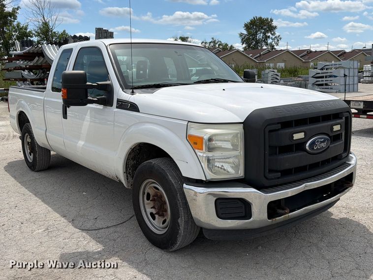image for item FC3308 2013 Ford F250 Super Duty Ext. Cab pickup truck