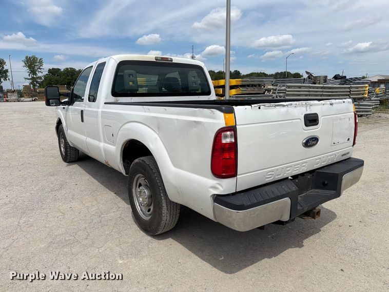 image for item FC3308 2013 Ford F250 Super Duty Ext. Cab pickup truck
