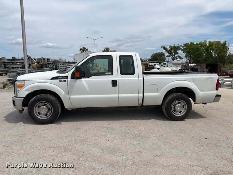 image for item FC3308 2013 Ford F250 Super Duty Ext. Cab pickup truck