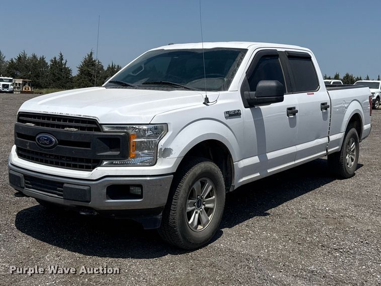2018 Ford F150 Crew Cab pickup truck