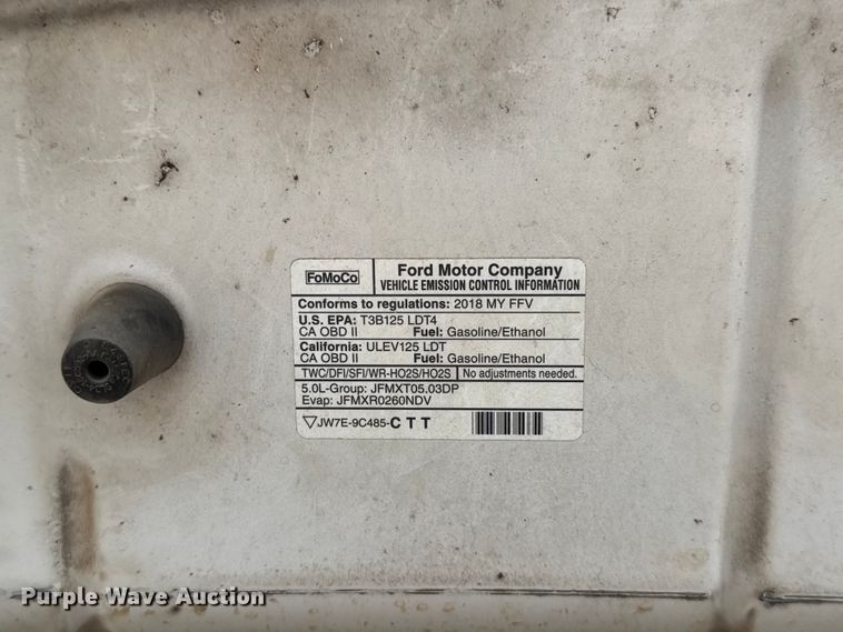 image for item FC4073 2018 Ford F150 Crew Cab pickup truck