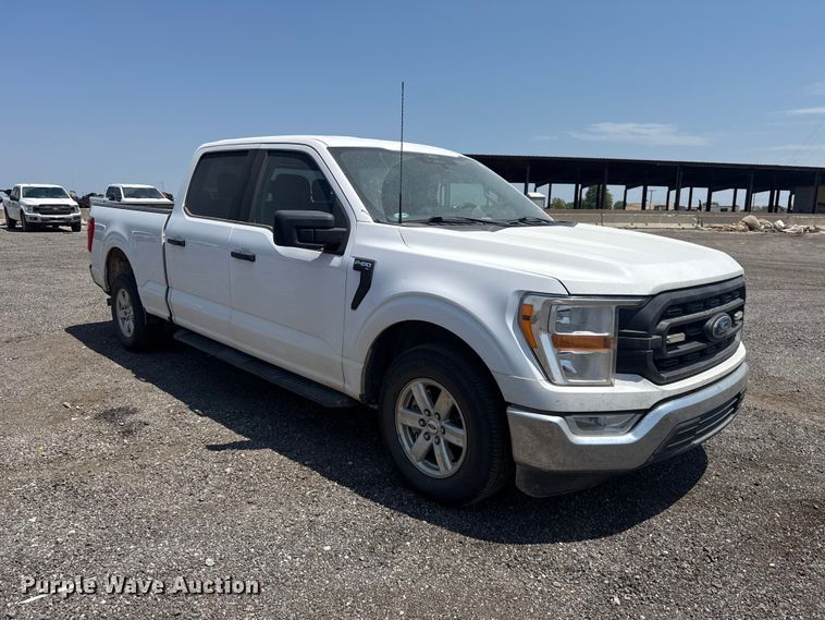 image for item FC4075 2022 Ford F150 Crew Cab pickup truck