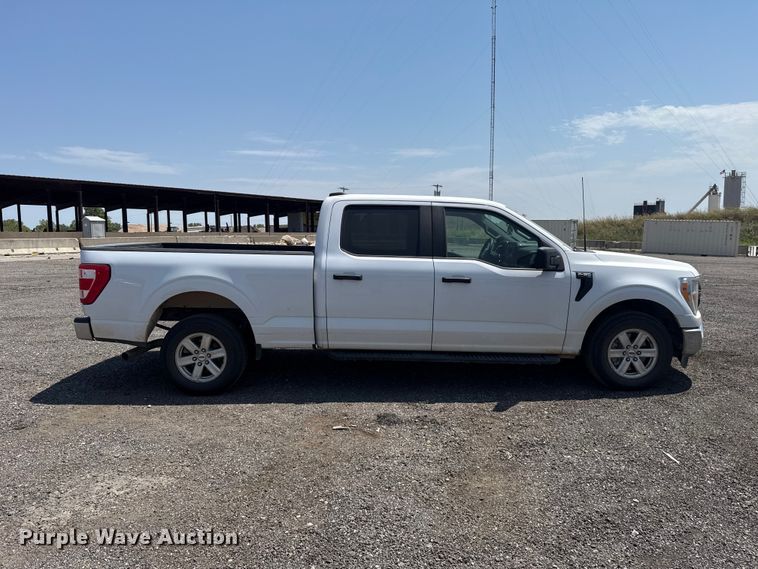 image for item FC4075 2022 Ford F150 Crew Cab pickup truck