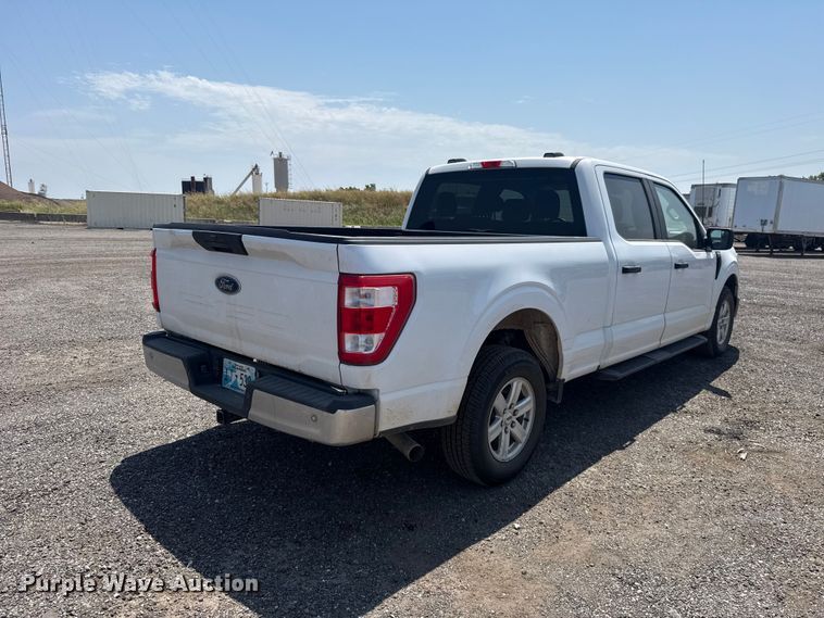 image for item FC4075 2022 Ford F150 Crew Cab pickup truck