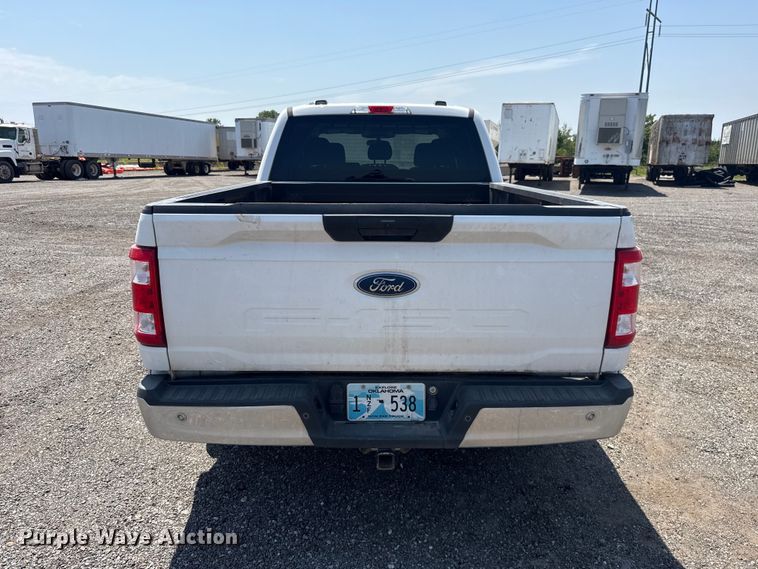 image for item FC4075 2022 Ford F150 Crew Cab pickup truck