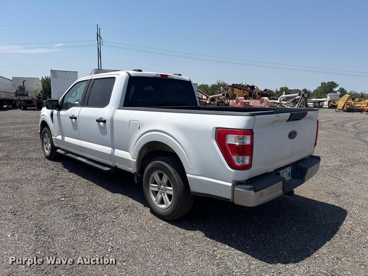 image for item FC4075 2022 Ford F150 Crew Cab pickup truck