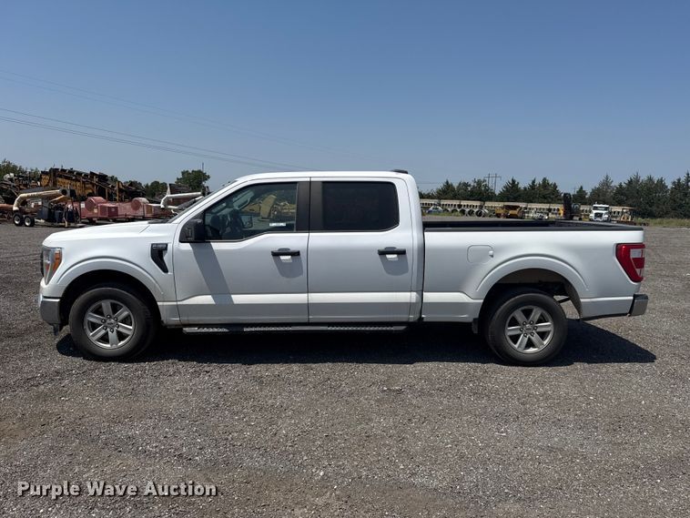 image for item FC4075 2022 Ford F150 Crew Cab pickup truck