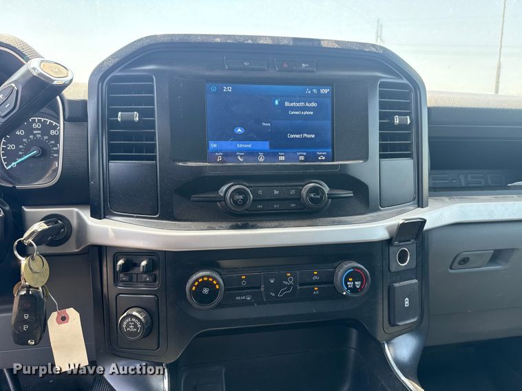 image for item FC4075 2022 Ford F150 Crew Cab pickup truck