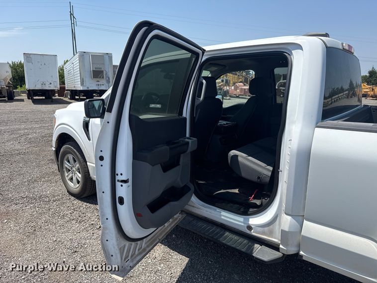 image for item FC4075 2022 Ford F150 Crew Cab pickup truck