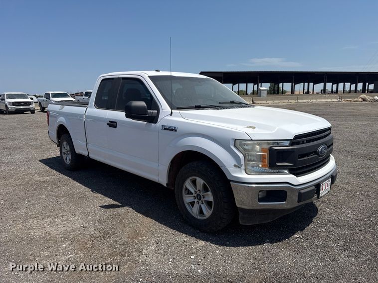 image for item FC4076 2018 Ford F150 Ext. Cab pickup truck
