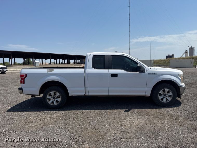 image for item FC4076 2018 Ford F150 Ext. Cab pickup truck