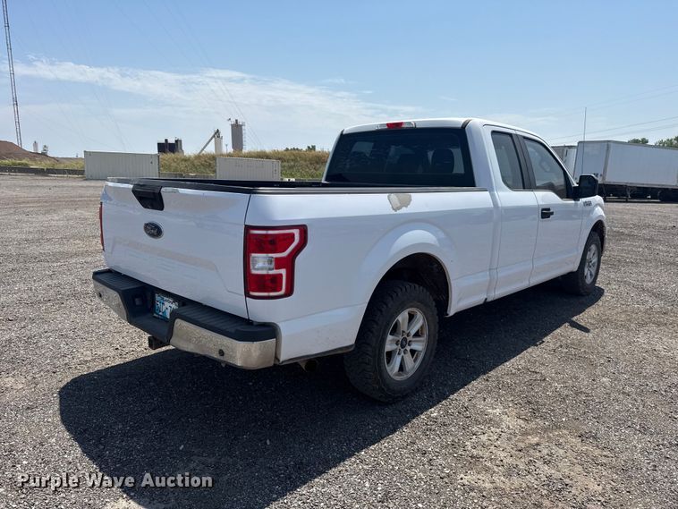 image for item FC4076 2018 Ford F150 Ext. Cab pickup truck