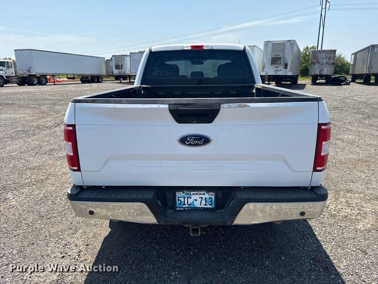image for item FC4076 2018 Ford F150 Ext. Cab pickup truck
